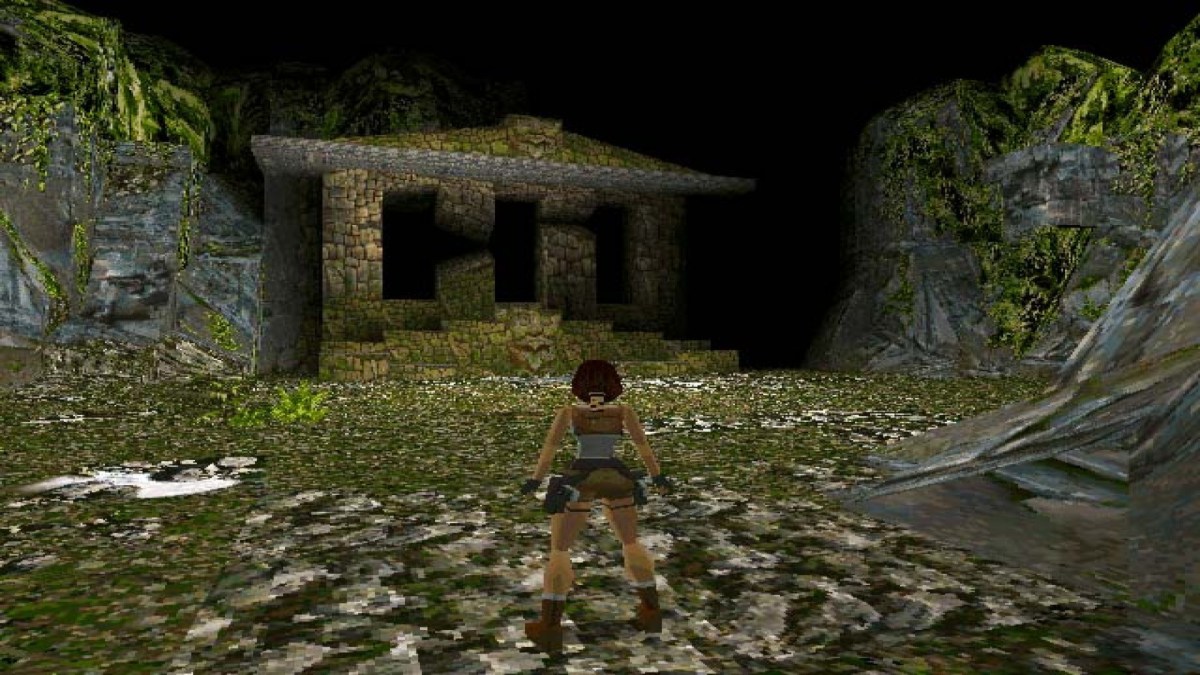 Lara Croft in the original Tomb Raider