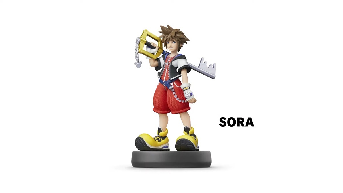 The Sora Kingdom hearts amiibo from Nintendo