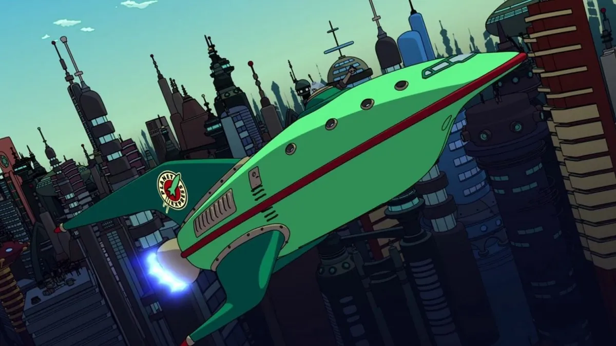 Planet Express Ship Header