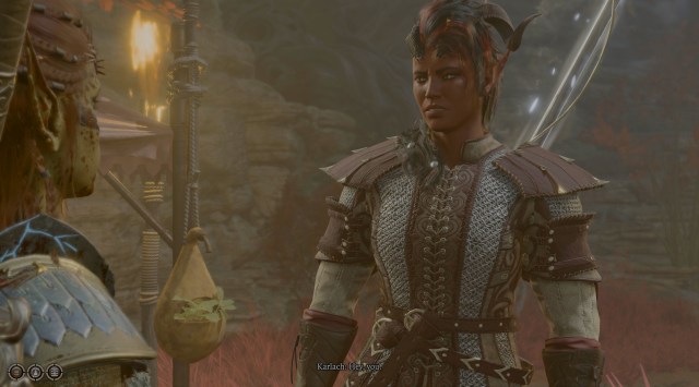 The Baldur's Gate 3 romance between Karlach and Lae'zel holds plenty of exclusive flirtations