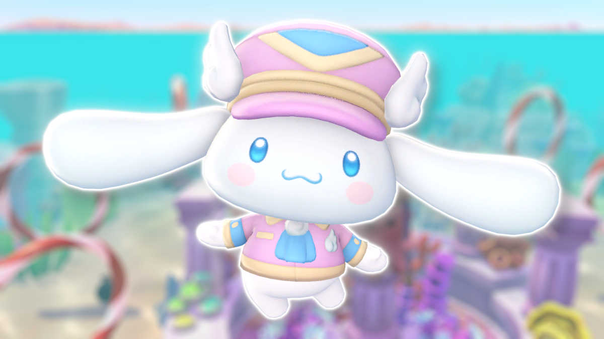 Cinnamoroll in Hello Kitty Island Adventure