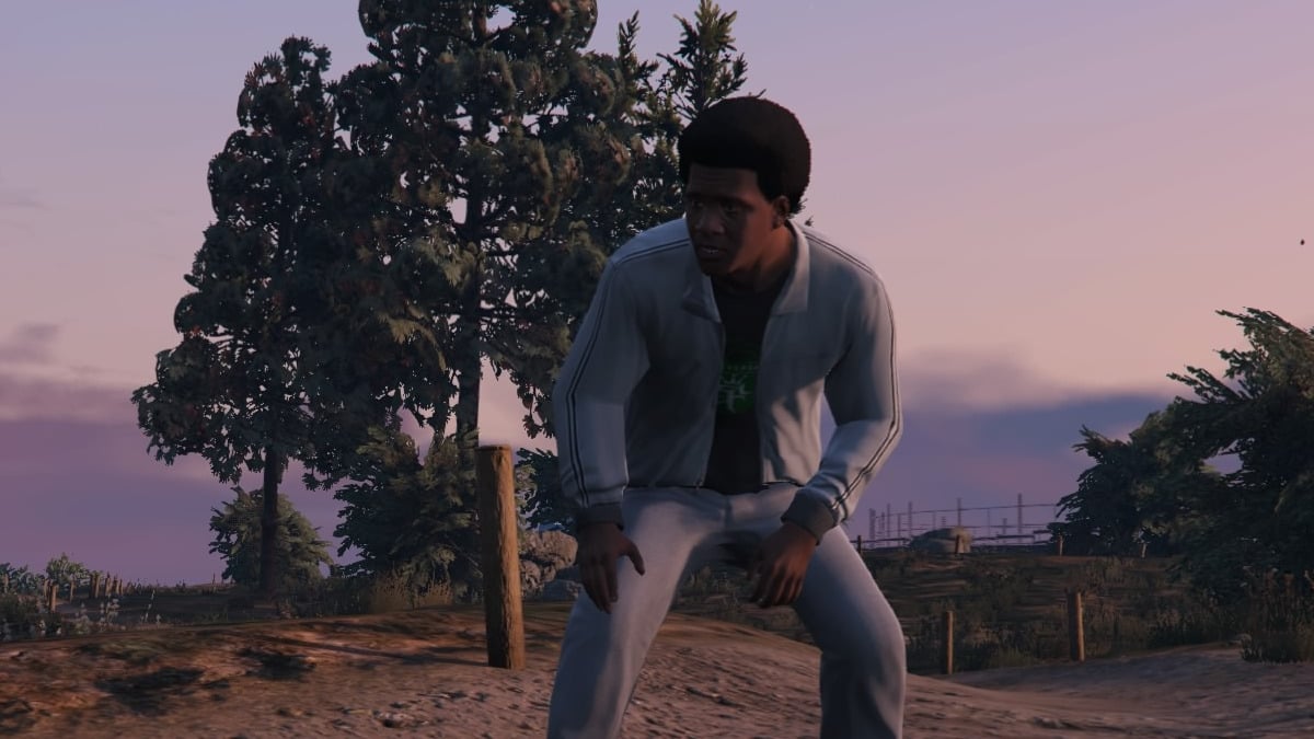 Franklin in Grand Theft Auto 5.