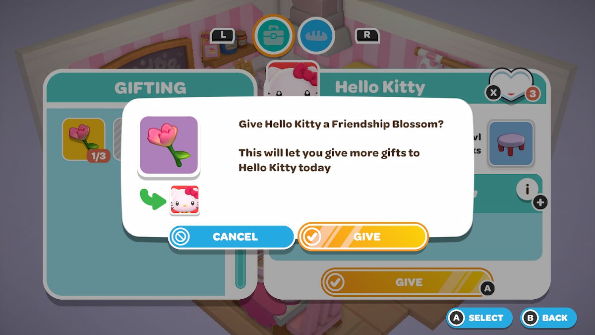 Friendship Blossom in Hello Kitty Island Adventure