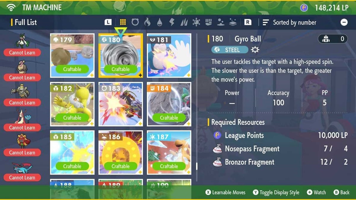 Pokemon Gyro Ball