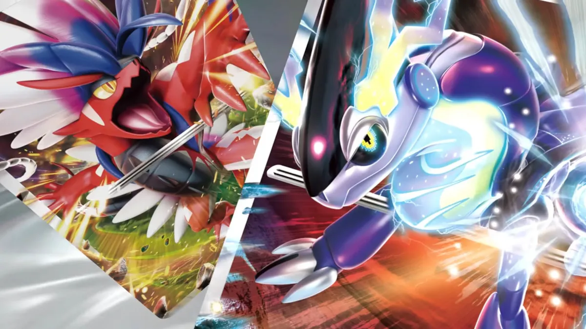 Miraidon and Koraidon in Pokemon TCG trailer.