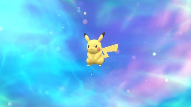 Pikachu in Pokemon Legends: Arceus.