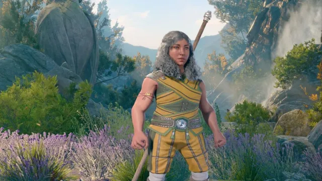 Monk in character creation screen