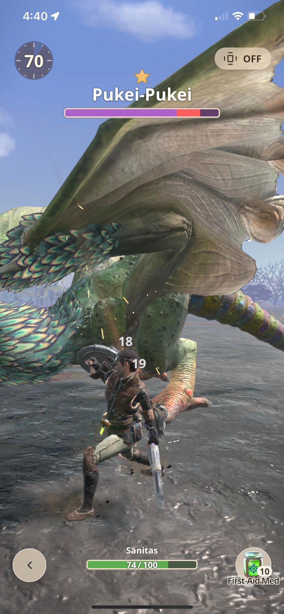 Fighting Pukei-Pukei