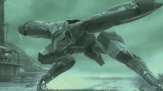 Metal Gear Ray on MGS4