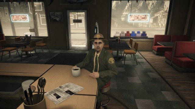 Oh Deer diner in Alan Wake.