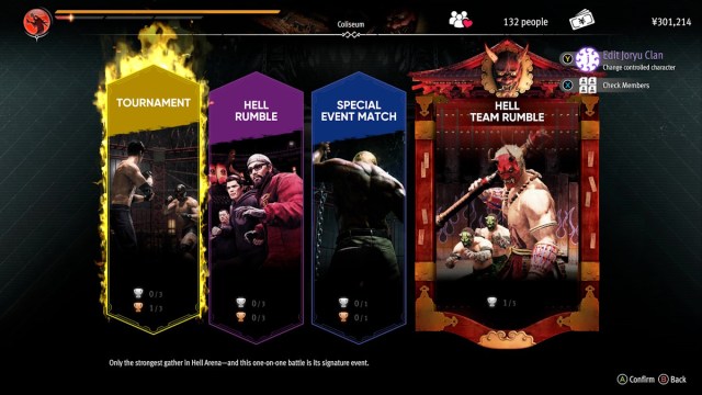 How to unlock the Coliseum in Like a Dragon Gaiden fight options