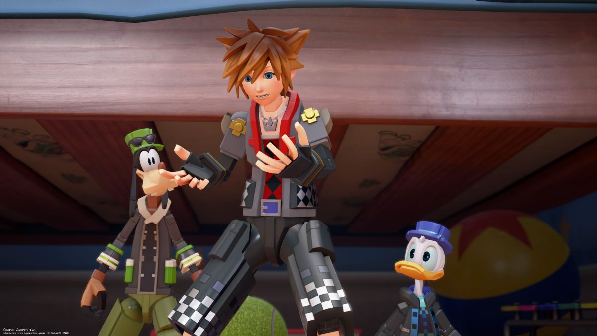 Toy Sora in Kingdom Hearts 3