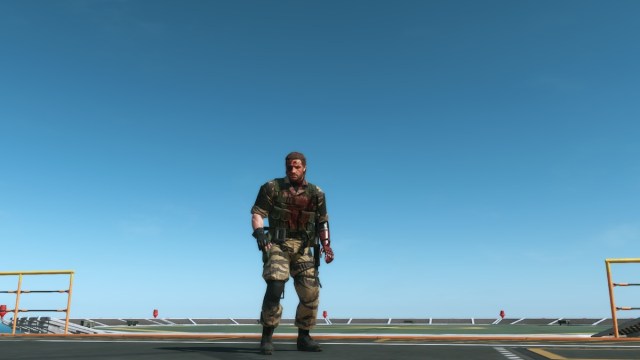 Big Boss in Metal Gear Solid V.