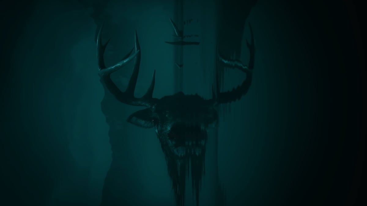 Deer head in Alan Wake 2.