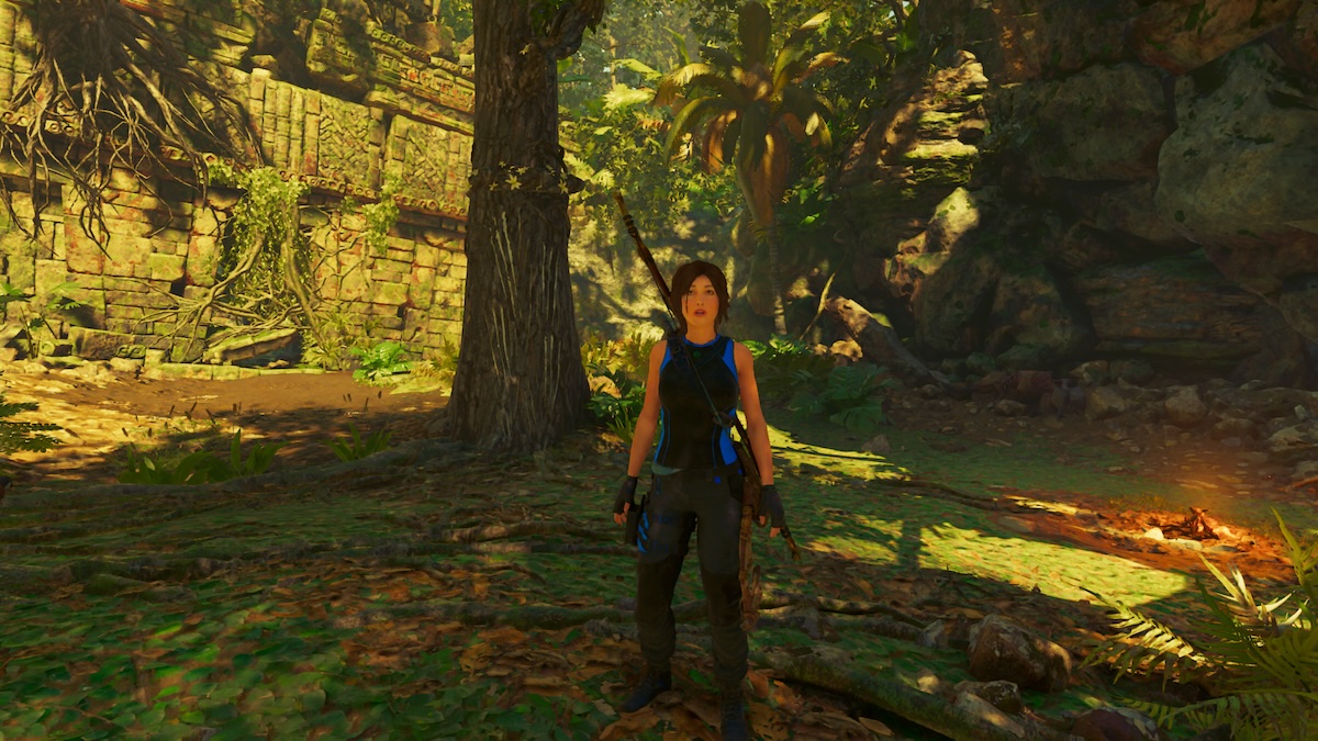 Lara Croft in Shadow of the Tomb Raider.