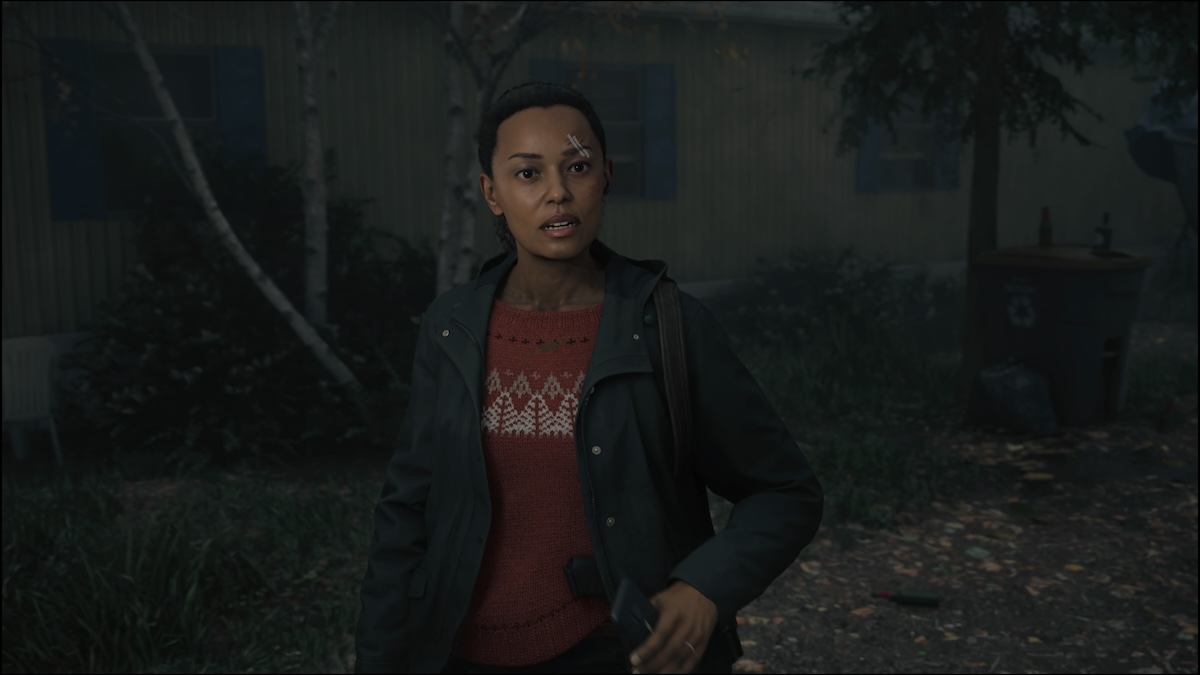 Saga Anderson in Alan Wake 2.