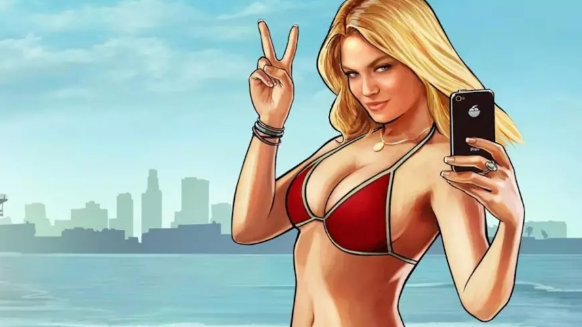 Grand Theft Auto 5 loading screen.