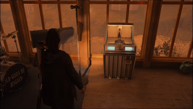 Valhalla Nursing Home jukebox in Alan Wake 2.