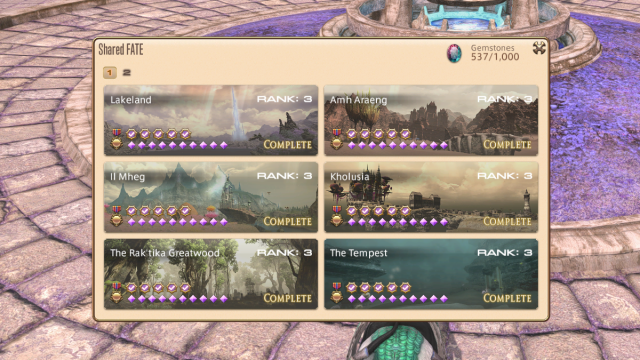 All Shared FATEs in Shadowbringers