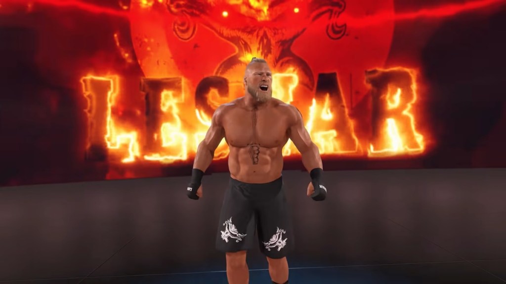 Brock Lesnar in WWE 2K22