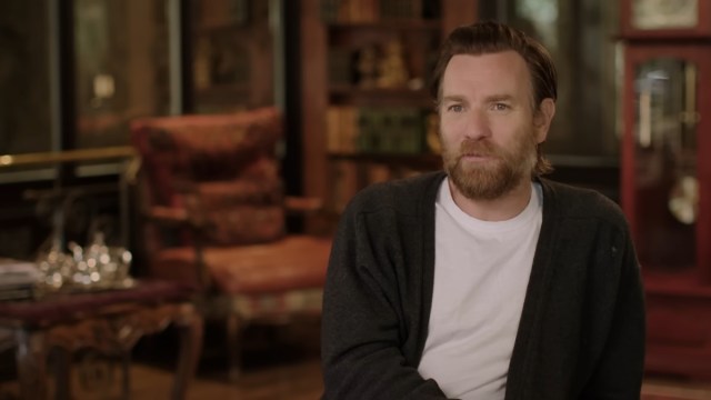 "Obi-Wan Kenobi" and "Trainspotting" actor Ewan McGregor in a behind-the-scenes video for Netflix's "Halston"