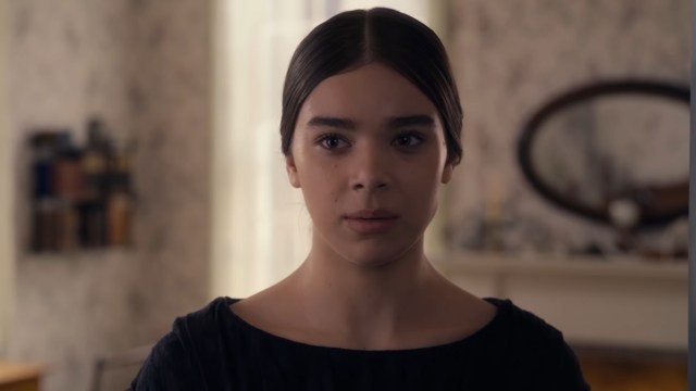 "Hawkeye" and "True Grit" actress Hailee Steinfeld in Apple TV's "Dickinson"