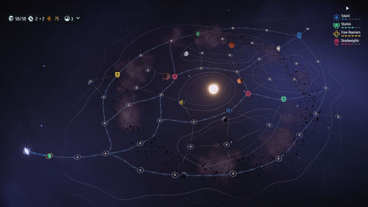 The galaxy as represented in Breachway