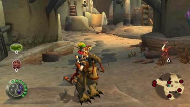 Jak 3 had rideable mounts