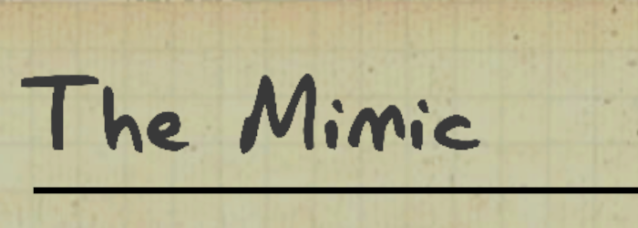 The Mimic Journal entry in Phasmophobia, explaining how to tell if a ghost type is actually a mimic or not