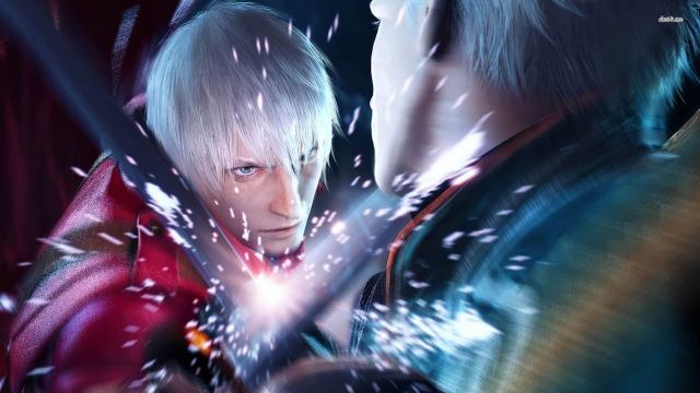 Dante vs Vergil in DMC3