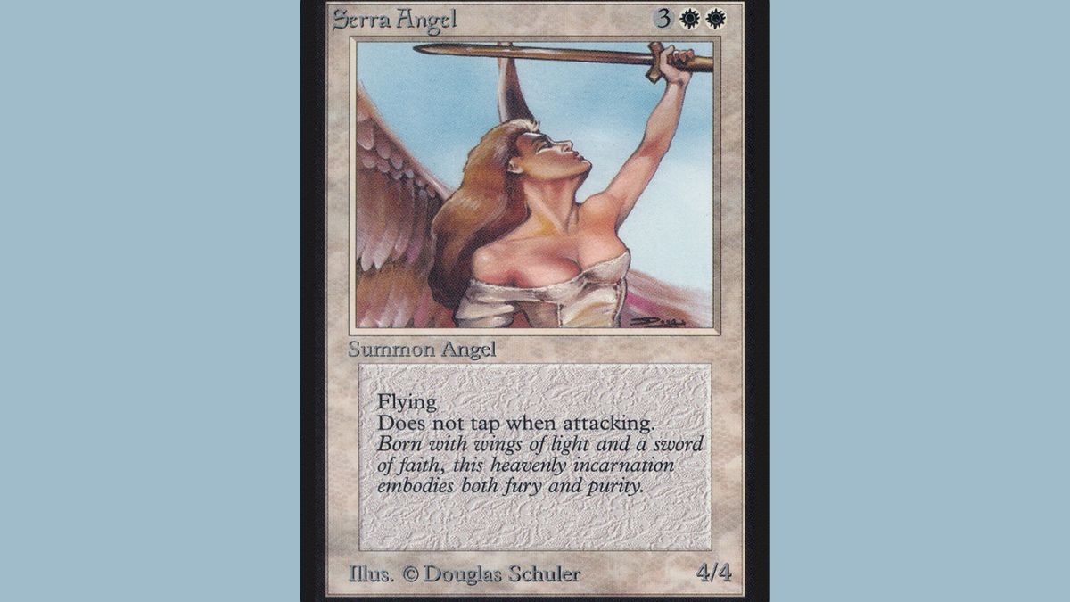 serra angle in magic the gathering alpha