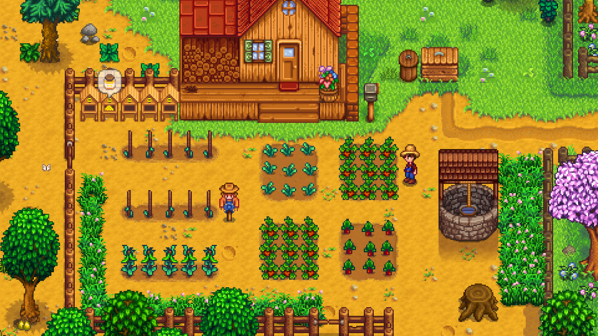 Farm in Stardew Valley