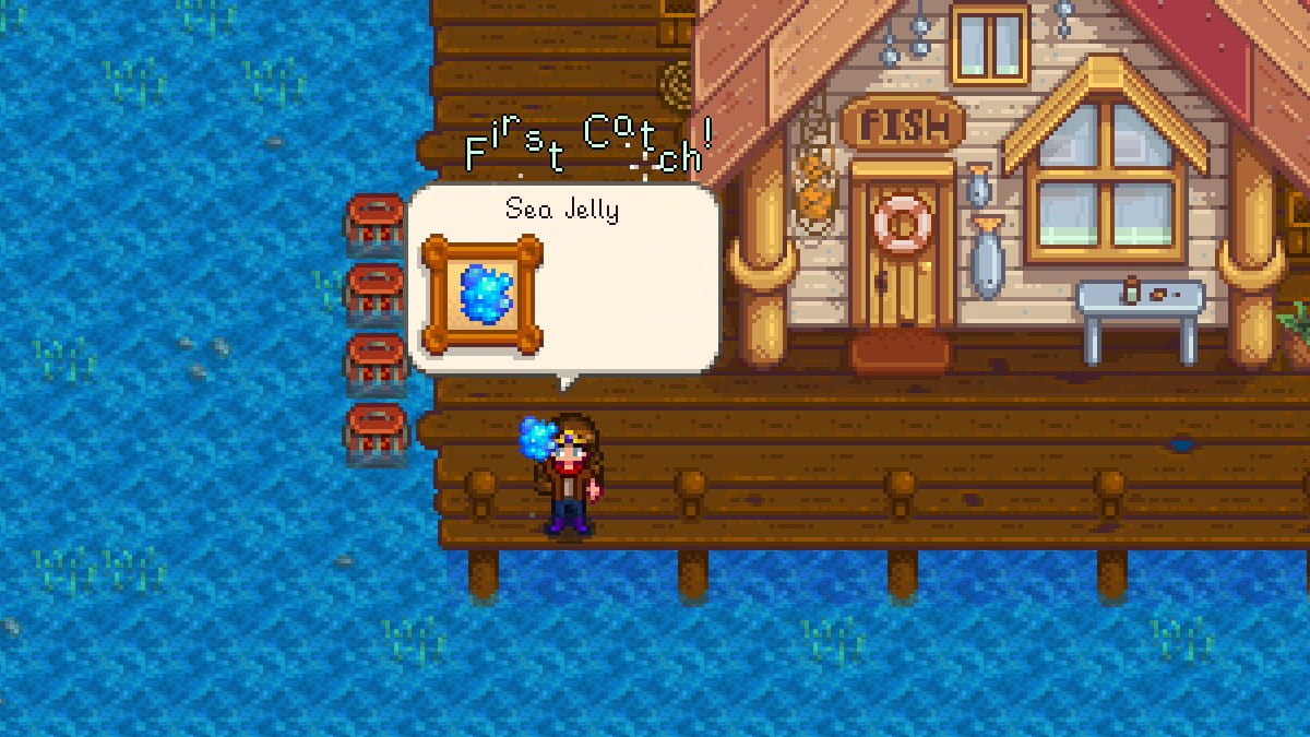 Stardew Valley sea jelly