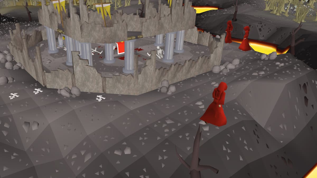 The pre-rework Chaos Temple in Old School Runescape.