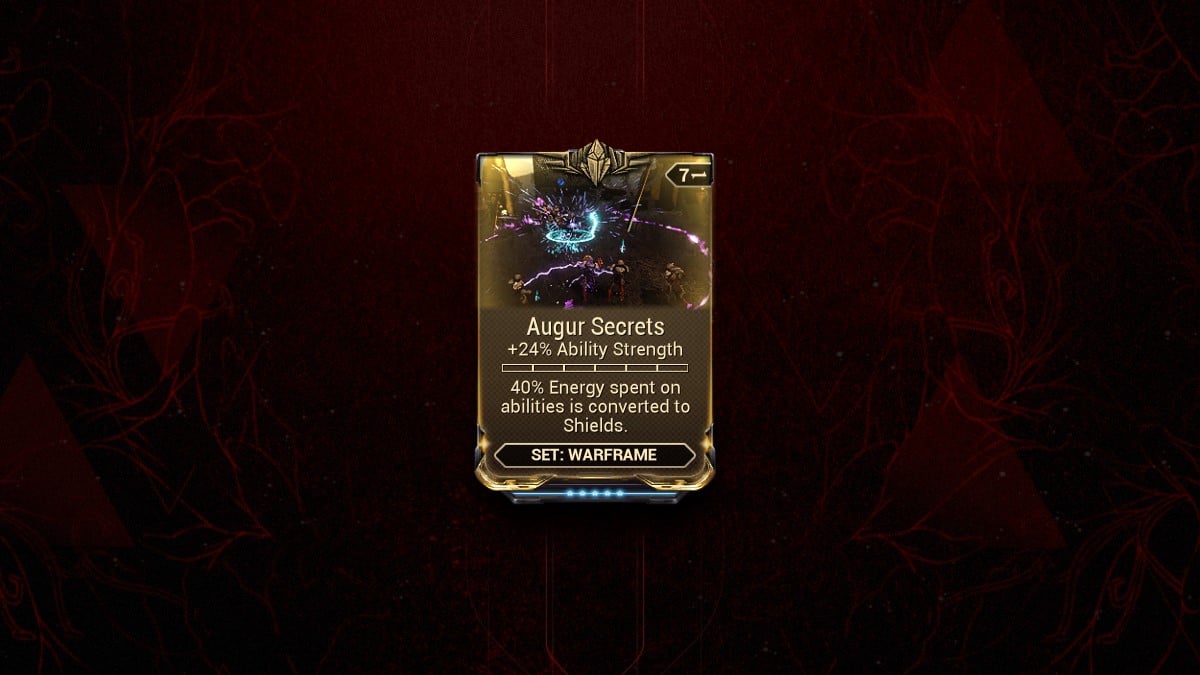 Warframe Augur Secrets