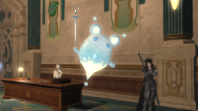 Drippy minion in Final Fantasy XIV