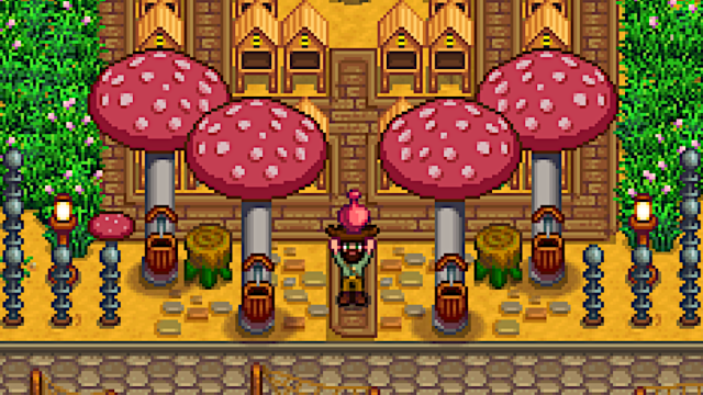 Life Elixir, the most common mushroom recipe in Stardew Valley