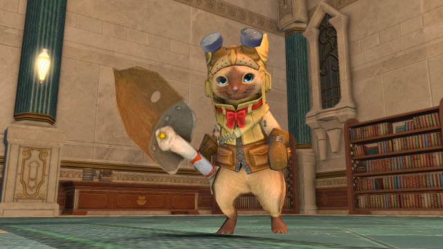 Palico minion in Final Fantasy XIV