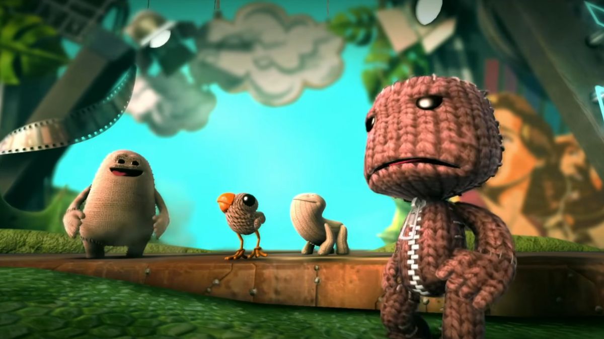 sad sackboy in littlebigplanet 3