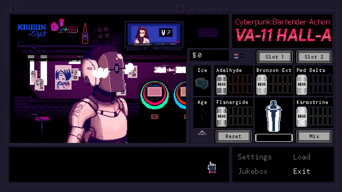 Anna Graem in VA-11 HALL-A