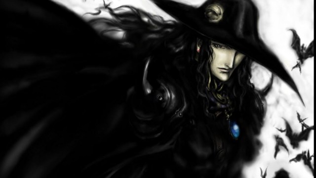 D, as he appears in the cover for Vampire Hunter D: Bloodlust.