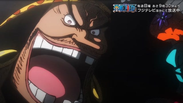 Blackbeard from One Piece