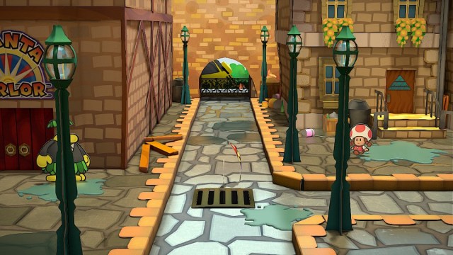 Paper Mario: The Thousand-Year Door storm drain