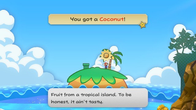 Paper Mario: The Thousand-Year Door coconut location.