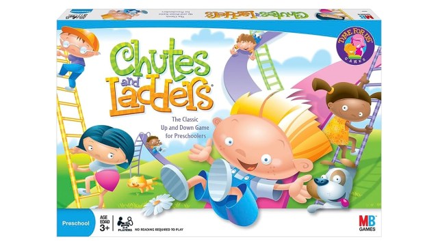 Chutes and Ladders, the board game