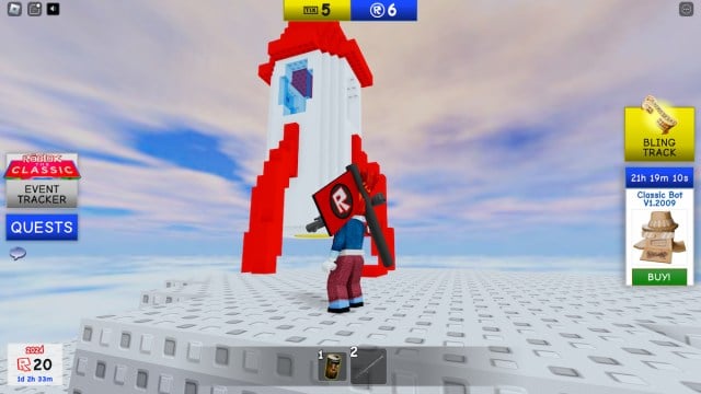 Rocketship in Roblox The Classic 