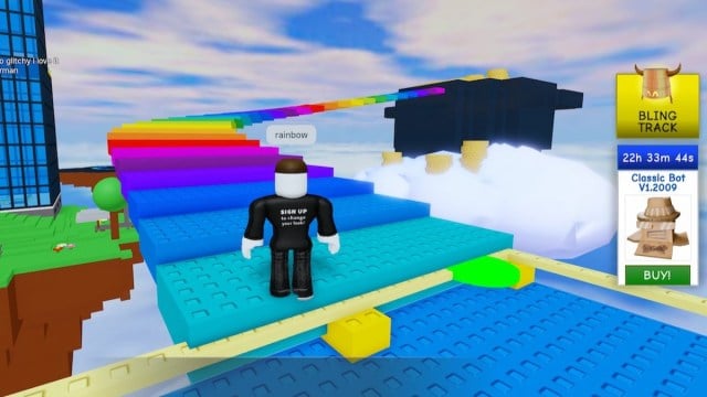 Rainbow in Roblox The Classic