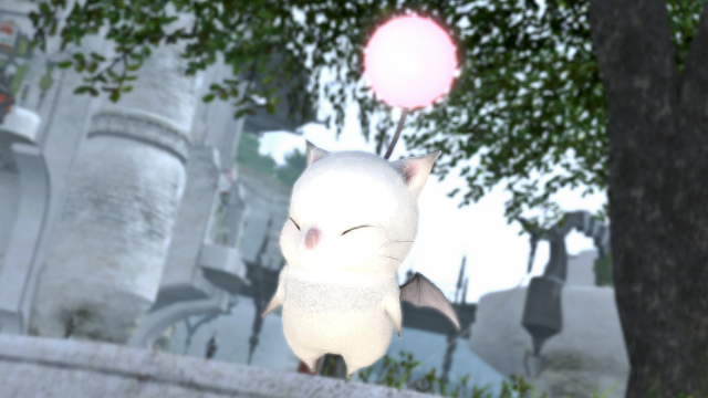 Itinerant Moogle in Final Fantasy XIV