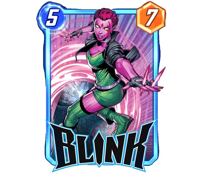 Marvel Snap Blink card