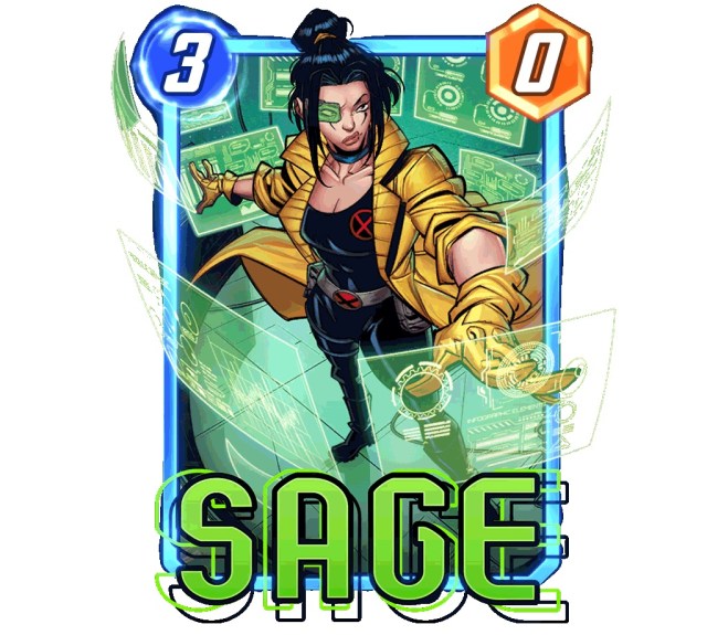 Marvel Snap Sage card